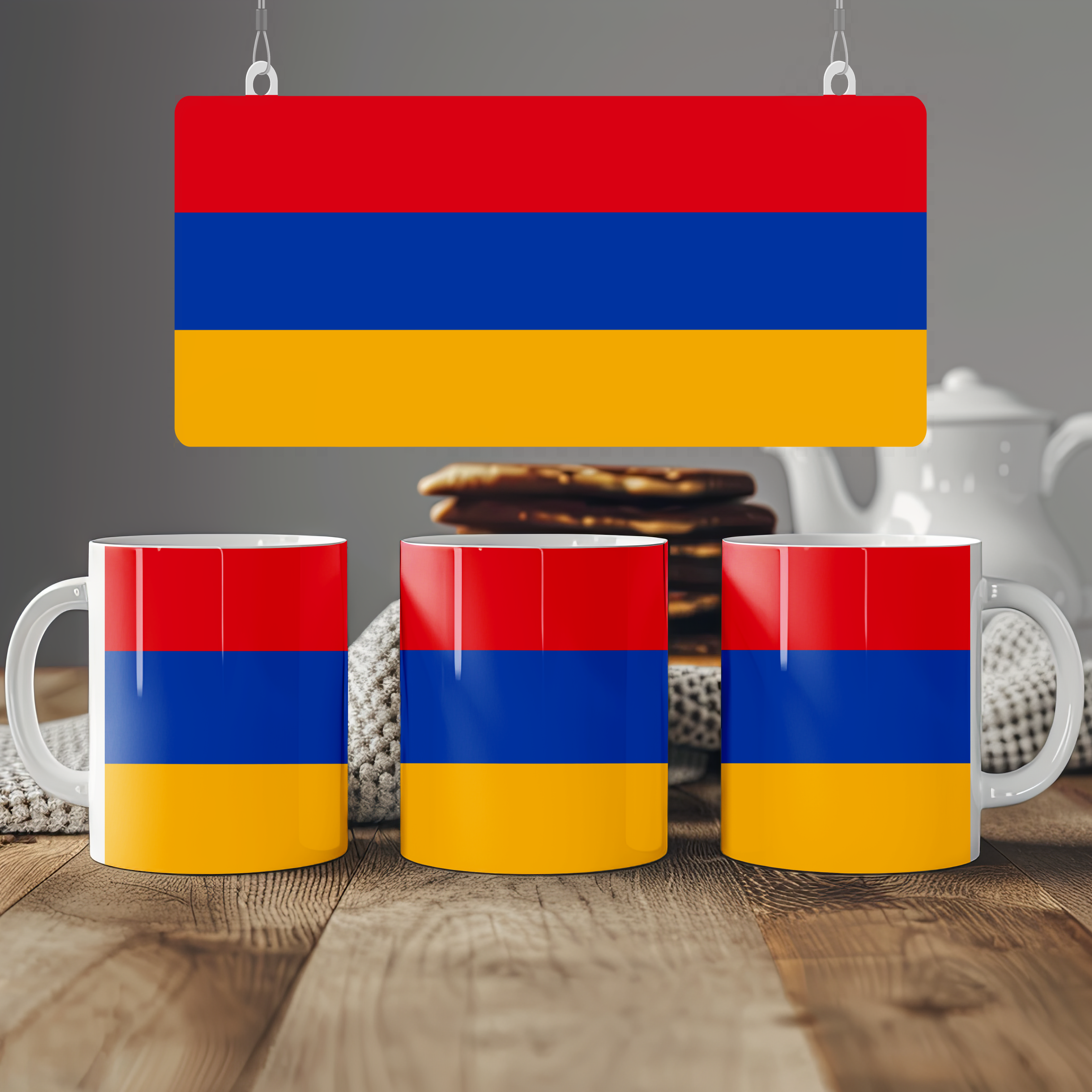 Armenia Flag Mug | Patriotic Coffee Cup | Gift for Expats, Armenia Heritage & Travelers