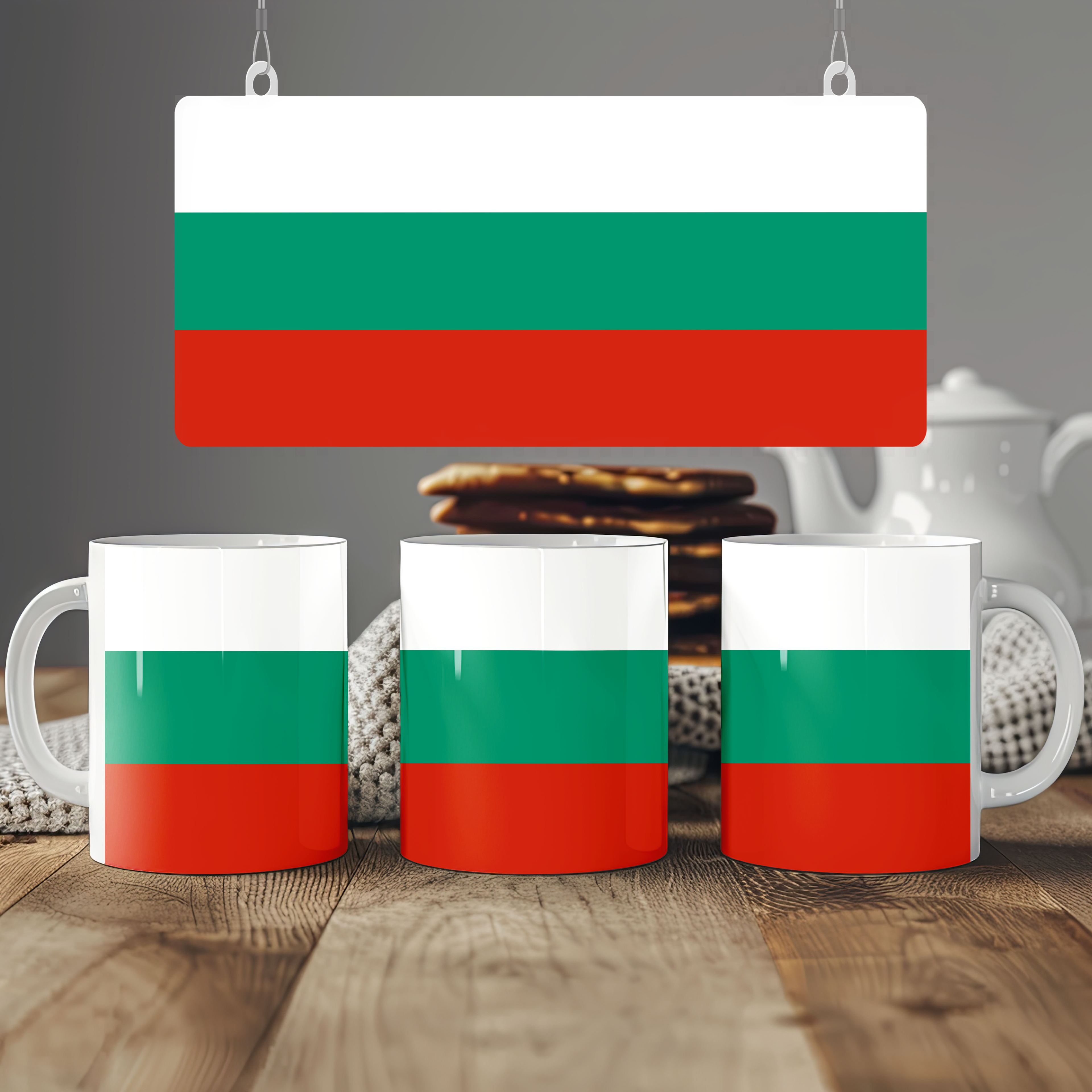 Bulgaria Flag Mug | Patriotic Coffee Cup | Gift for Expats, Bulgaria Heritage & Travelers