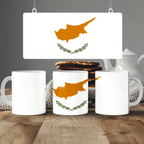 Cyprus Flag Mug | Patriotic Coffee Cup | Gift for Expats, Cyprus Heritage & Travelers