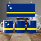 Curaçao Flag Mug | Patriotic Coffee Cup | Gift for Expats, Curaçao Heritage & Travelers