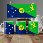 Christmas Island Flag Mug | Patriotic Coffee Cup | Gift for Expats, Christmas Island Heritage & Travelers
