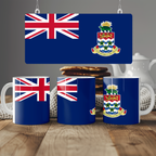 Cayman Islands Flag Mug | Patriotic Coffee Cup | Gift for Expats, Cayman Islands Heritage & Travelers
