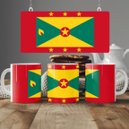 Grenada Flag Mug | Patriotic Coffee Cup | Gift for Expats, Grenada Heritage & Travelers