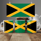 Jamaica Flag Mug | Patriotic Coffee Cup | Gift for Expats, Jamaica Heritage & Travelers