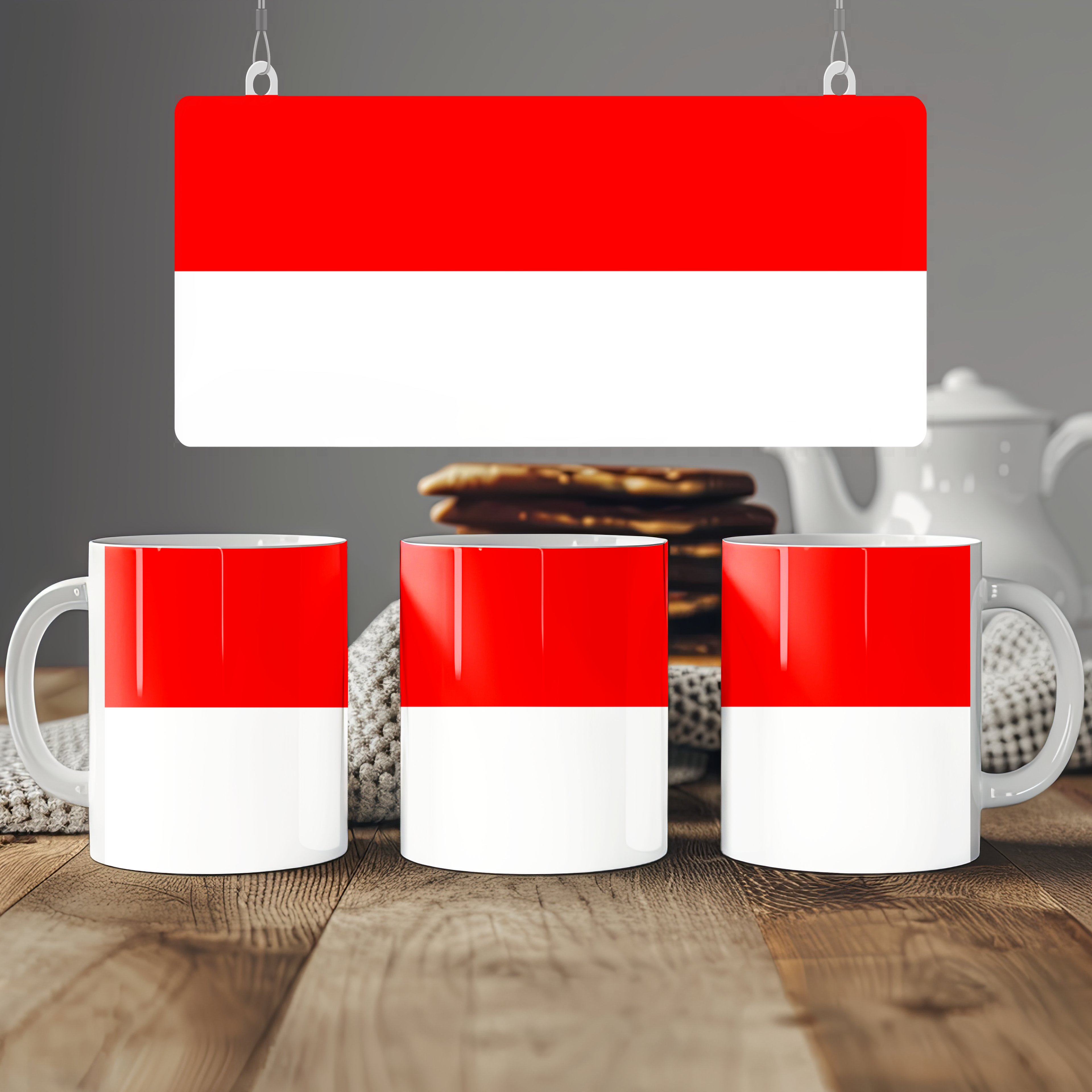 Indonesia Flag Mug | Patriotic Coffee Cup | Gift for Expats, Indonesia Heritage & Travelers