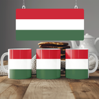 Hungary Flag Mug | Patriotic Coffee Cup | Gift for Expats, Hungary Heritage & Travelers
