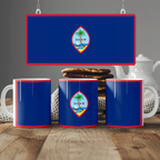 Guam Flag Mug | Patriotic Coffee Cup | Gift for Expats, Guam Heritage & Travelers