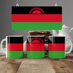 Malawi Flag Mug | Patriotic Coffee Cup | Gift for Expats, Malawi Heritage & Travelers