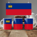 Liechtenstein Flag Mug | Patriotic Coffee Cup | Gift for Expats, Liechtenstein Heritage & Travelers