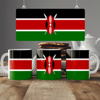 Kenya Flag Mug | Patriotic Coffee Cup | Gift for Expats, Kenya Heritage & Travelers