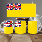 Niue Flag Mug | Patriotic Coffee Cup | Gift for Expats, Niue Heritage & Travelers