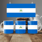 Nicaragua Flag Mug | Patriotic Coffee Cup | Gift for Expats, Nicaragua Heritage & Travelers