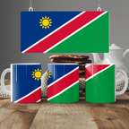 Namibia Flag Mug | Patriotic Coffee Cup | Gift for Expats, Namibia Heritage & Travelers