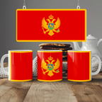 Montenegro Flag Mug | Patriotic Coffee Cup | Gift for Expats, Montenegro Heritage & Travelers