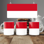 Monaco Flag Mug | Patriotic Coffee Cup | Gift for Expats, Monaco Heritage & Travelers