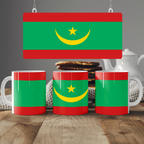 Mauritania Flag Mug | Patriotic Coffee Cup | Gift for Expats, Mauritania Heritage & Travelers