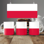 Poland Flag Mug | Patriotic Coffee Cup | Gift for Expats, Poland Heritage & Travelers