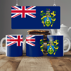 Pitcairn Islands Flag Mug | Patriotic Coffee Cup | Gift for Expats, Pitcairn Islands Heritage & Travelers