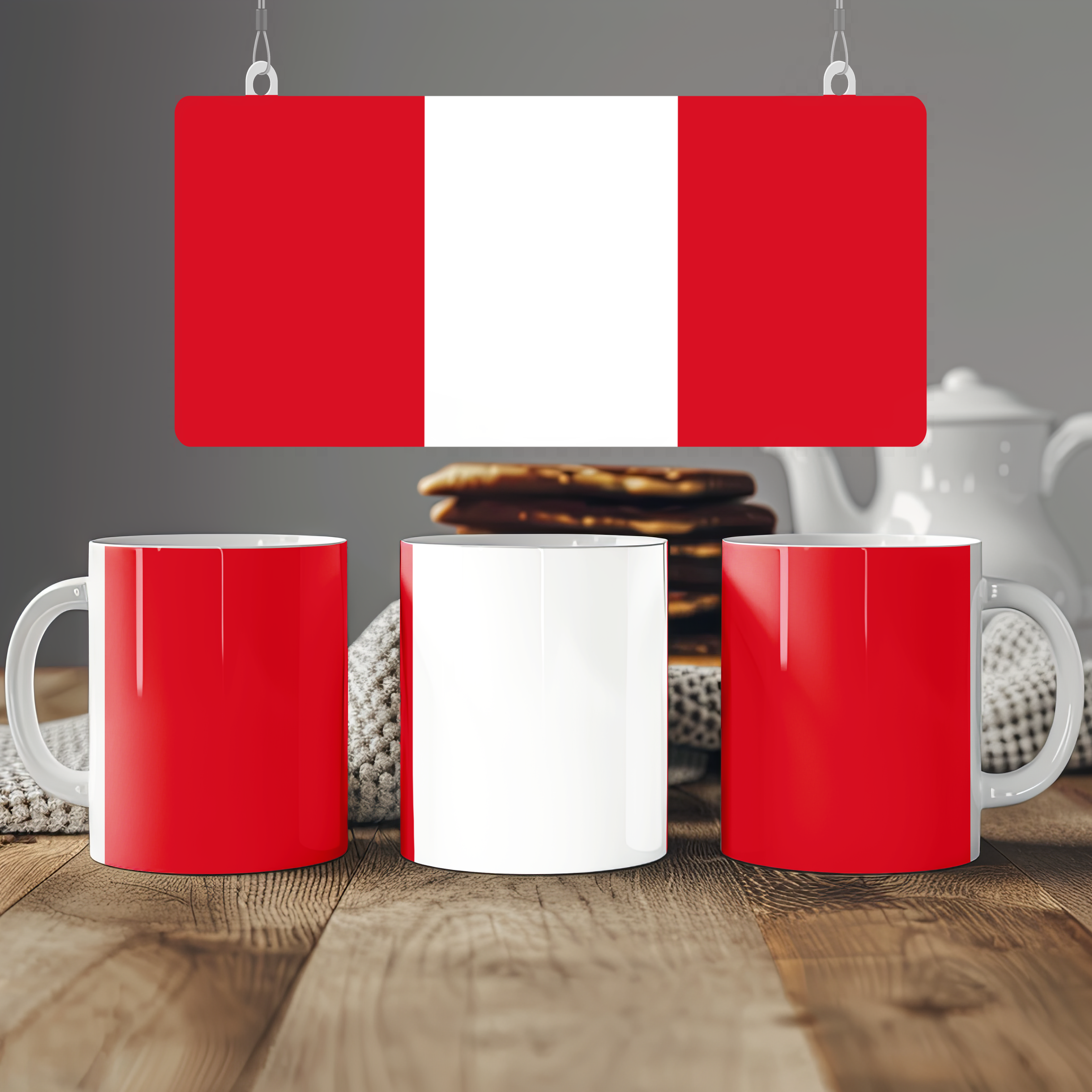 Peru Flag Mug | Patriotic Coffee Cup | Gift for Expats, Peru Heritage & Travelers