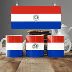 Paraguay Flag Mug | Patriotic Coffee Cup | Gift for Expats, Paraguay Heritage & Travelers