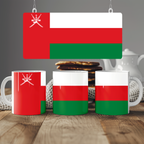Oman Flag Mug | Patriotic Coffee Cup | Gift for Expats, Oman Heritage & Travelers