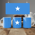 Somalia Flag Mug | Patriotic Coffee Cup | Gift for Expats, Somalia Heritage & Travelers