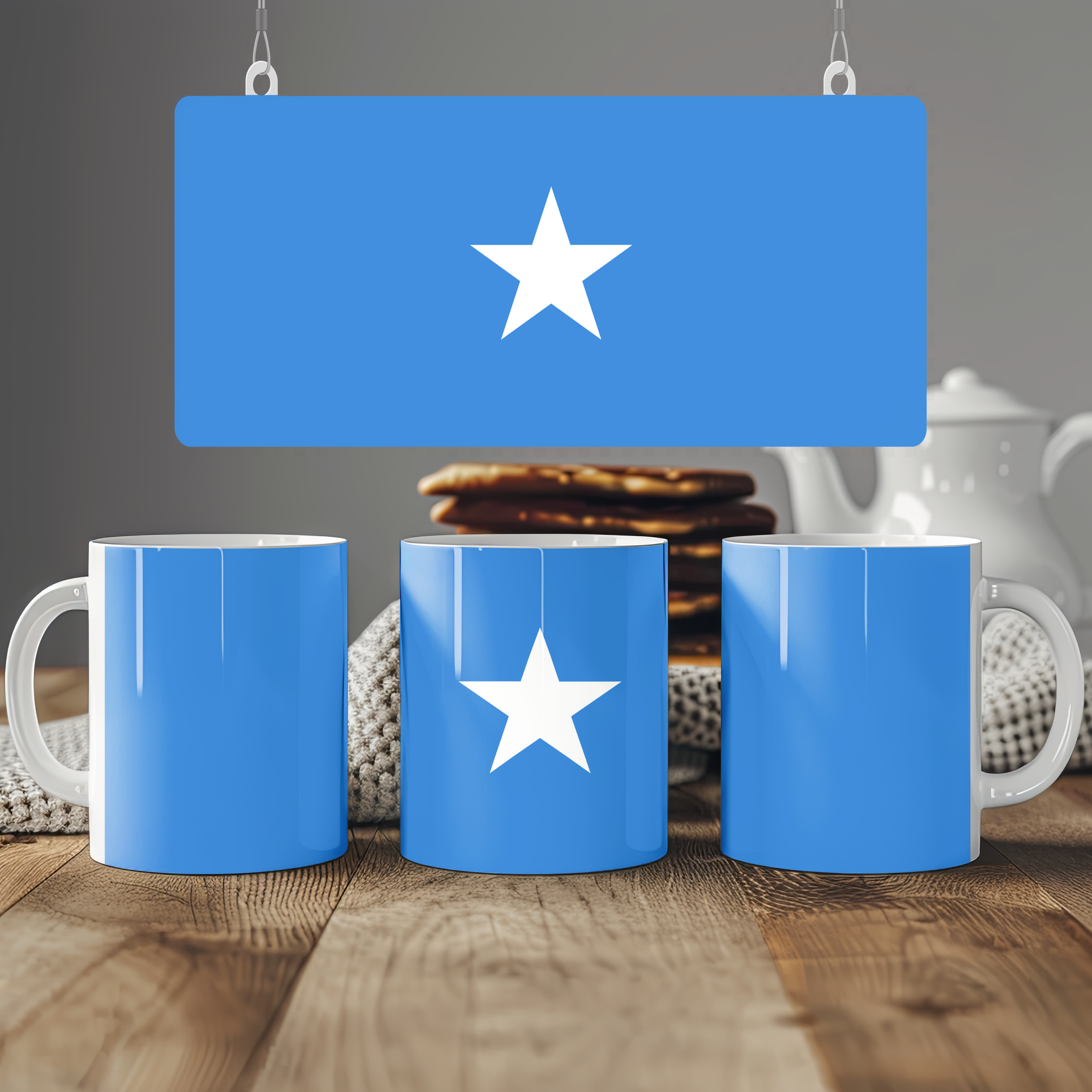 Somalia Flag Mug | Patriotic Coffee Cup | Gift for Expats, Somalia Heritage & Travelers