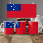 Samoa Flag Mug | Patriotic Coffee Cup | Gift for Expats, Samoa Heritage & Travelers