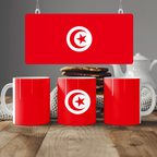 Tunisia Flag Mug | Patriotic Coffee Cup | Gift for Expats, Tunisia Heritage & Travelers