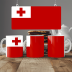 Tonga Flag Mug | Patriotic Coffee Cup | Gift for Expats, Tonga Heritage & Travelers