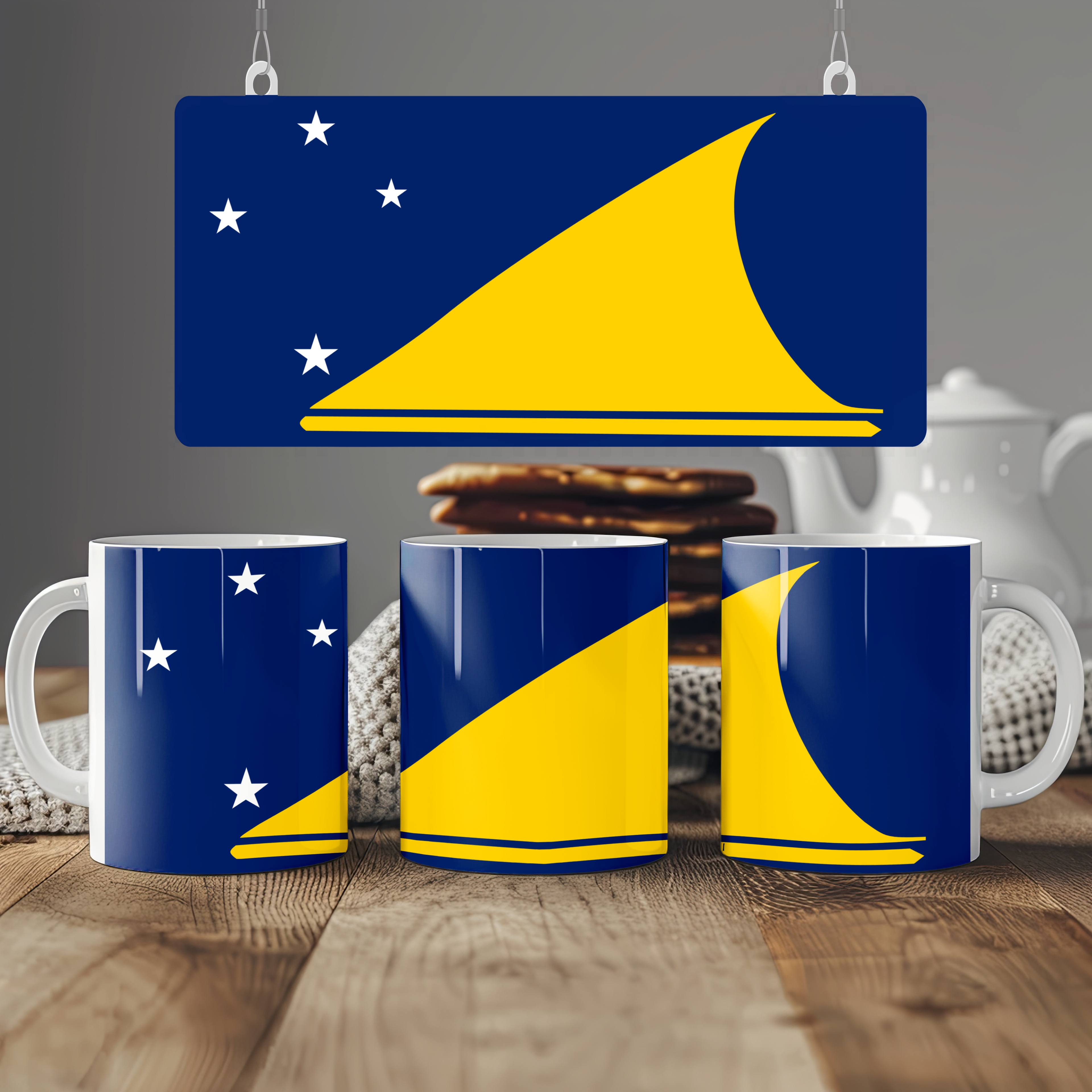 Tokelau Flag Mug | Patriotic Coffee Cup | Gift for Expats, Tokelau Heritage & Travelers