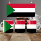 Sudan Flag Mug | Patriotic Coffee Cup | Gift for Expats, Sudan Heritage & Travelers