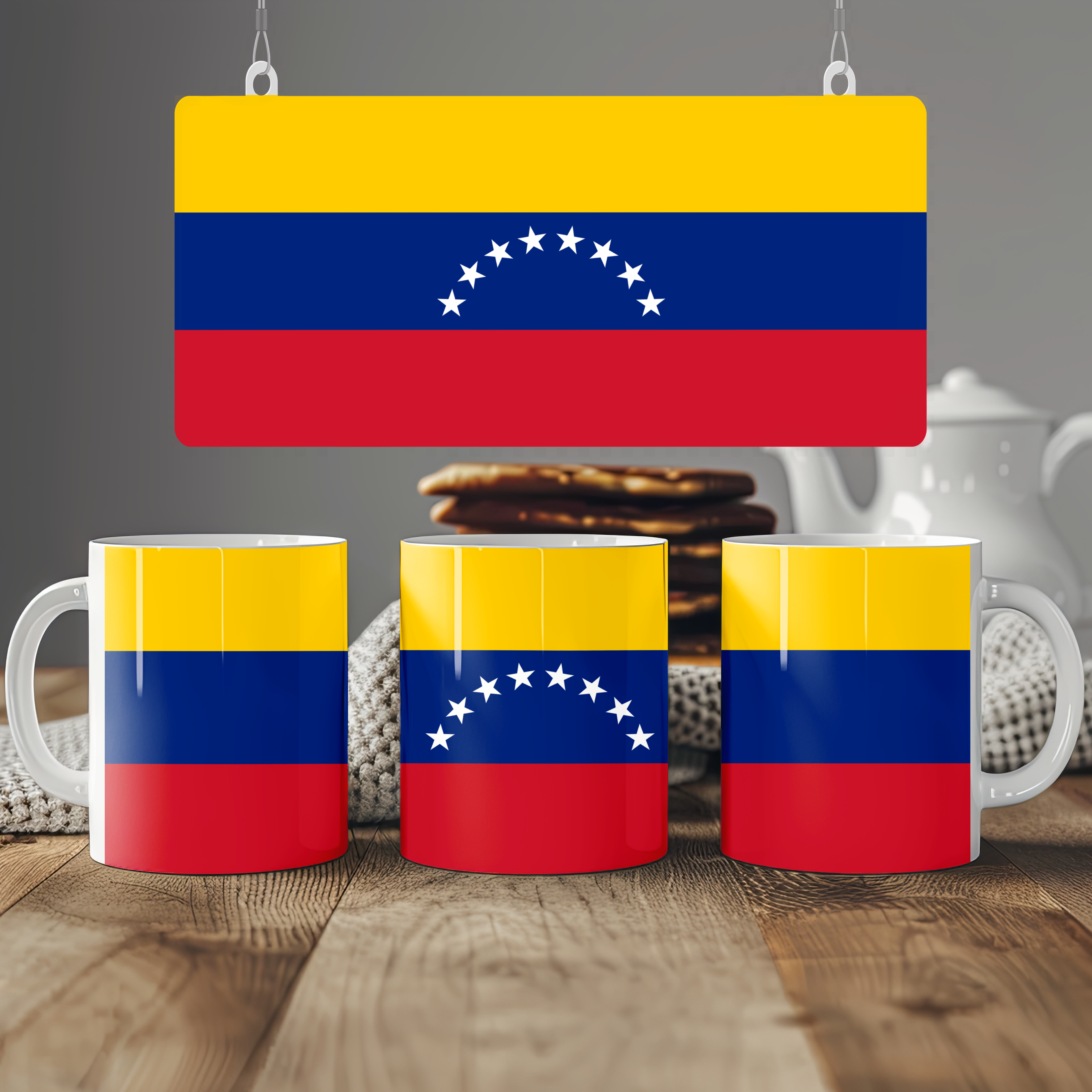 Venezuela Flag Mug | Patriotic Coffee Cup | Gift for Expats, Venezuela Heritage & Travelers