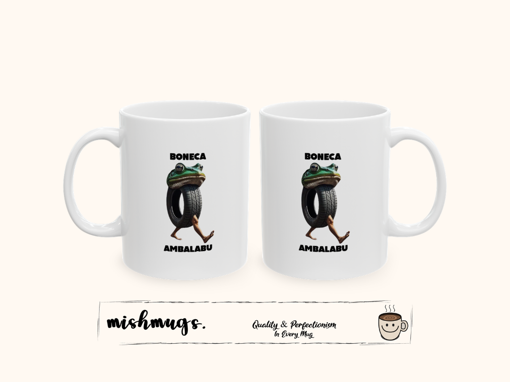Boneca Ambalabu Mug | Italian Brainrot Mug | Funny Meme Coffee Mug | Viral TikTok Gift | Ceramic Coffee Cup