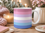 Bigender Pride Mug | Bigender Flag Coffee Cup | LGBTQ+ Pride Gift | Queer Community Mug