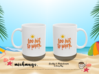 too hot to work Summer Mug | Cute Coffee Mug | Beach Coffee Cup | Iced Coffee Mug | Summer Gift | Ceramic Mug