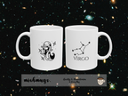 Virgo Zodiac Mug | Astrology Coffee Mug | Horoscope Gift | Ceramic Zodiac Cup | Birthday Gift