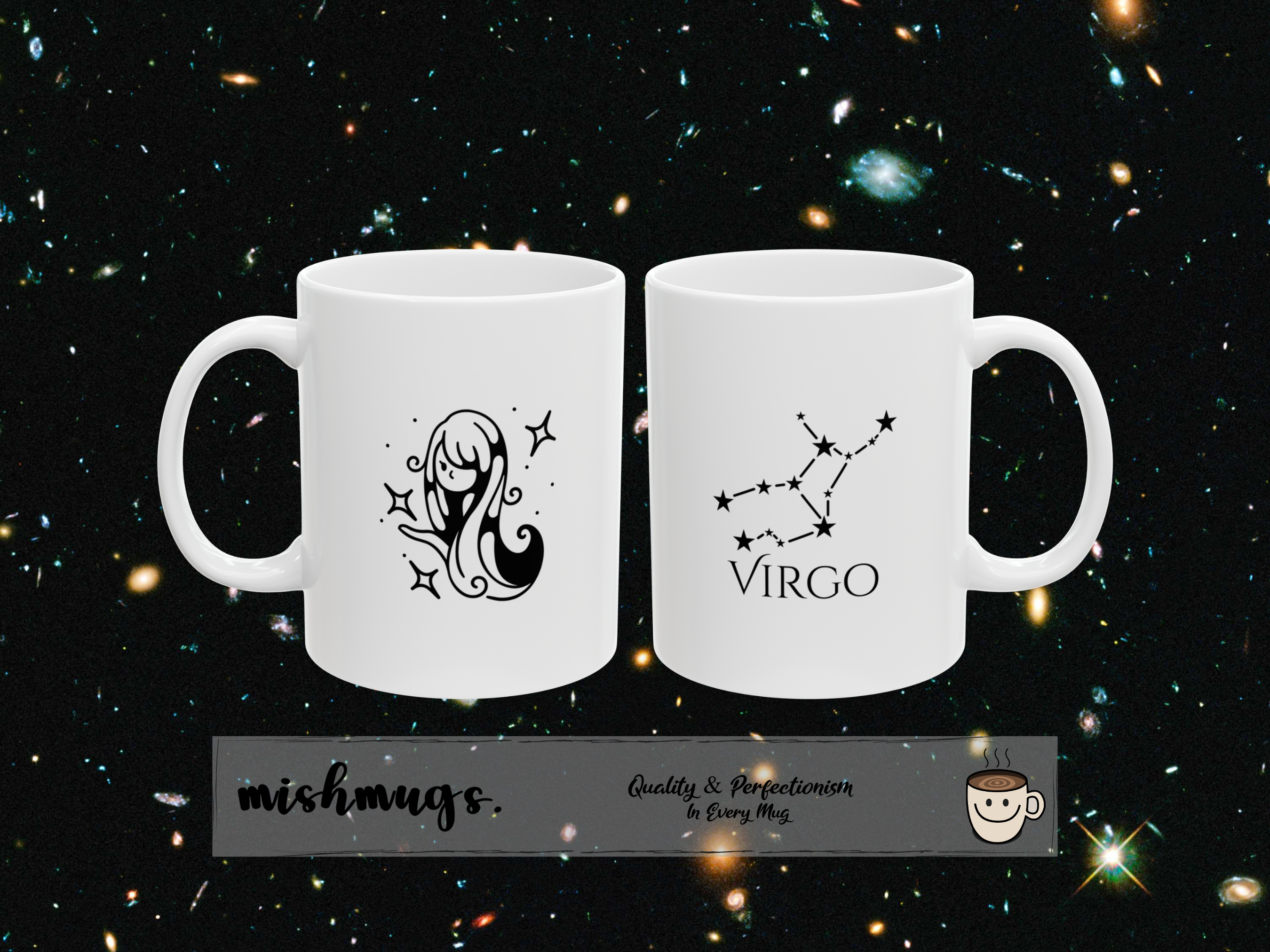 Virgo Zodiac Mug | Astrology Coffee Mug | Horoscope Gift | Ceramic Zodiac Cup | Birthday Gift