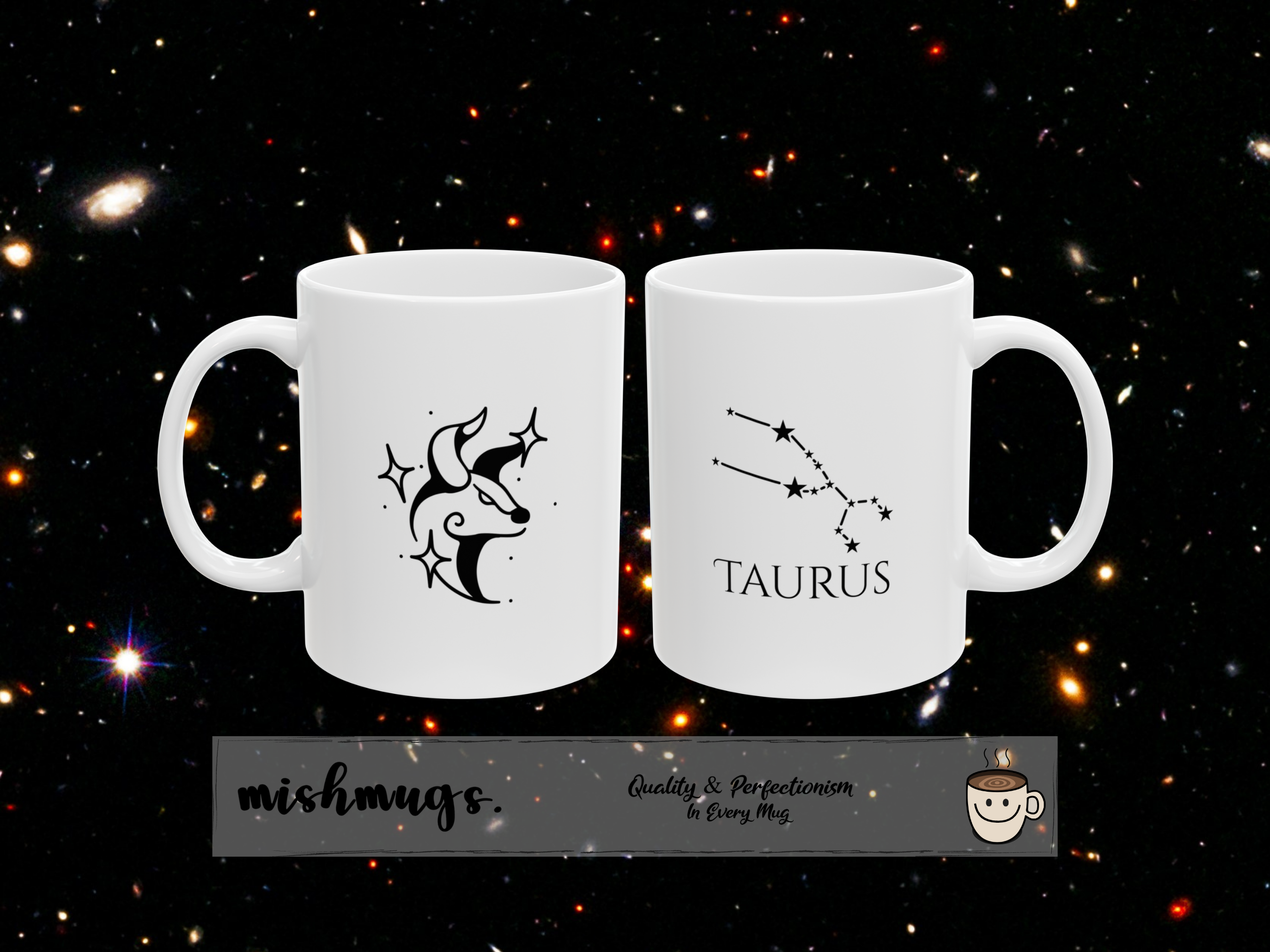 Taurus Zodiac Mug | Astrology Coffee Mug | Horoscope Gift | Ceramic Zodiac Cup | Birthday Gift