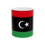 Libya Flag Mug | Patriotic Coffee Cup | Gift for Expats, Libya Heritage & Travelers