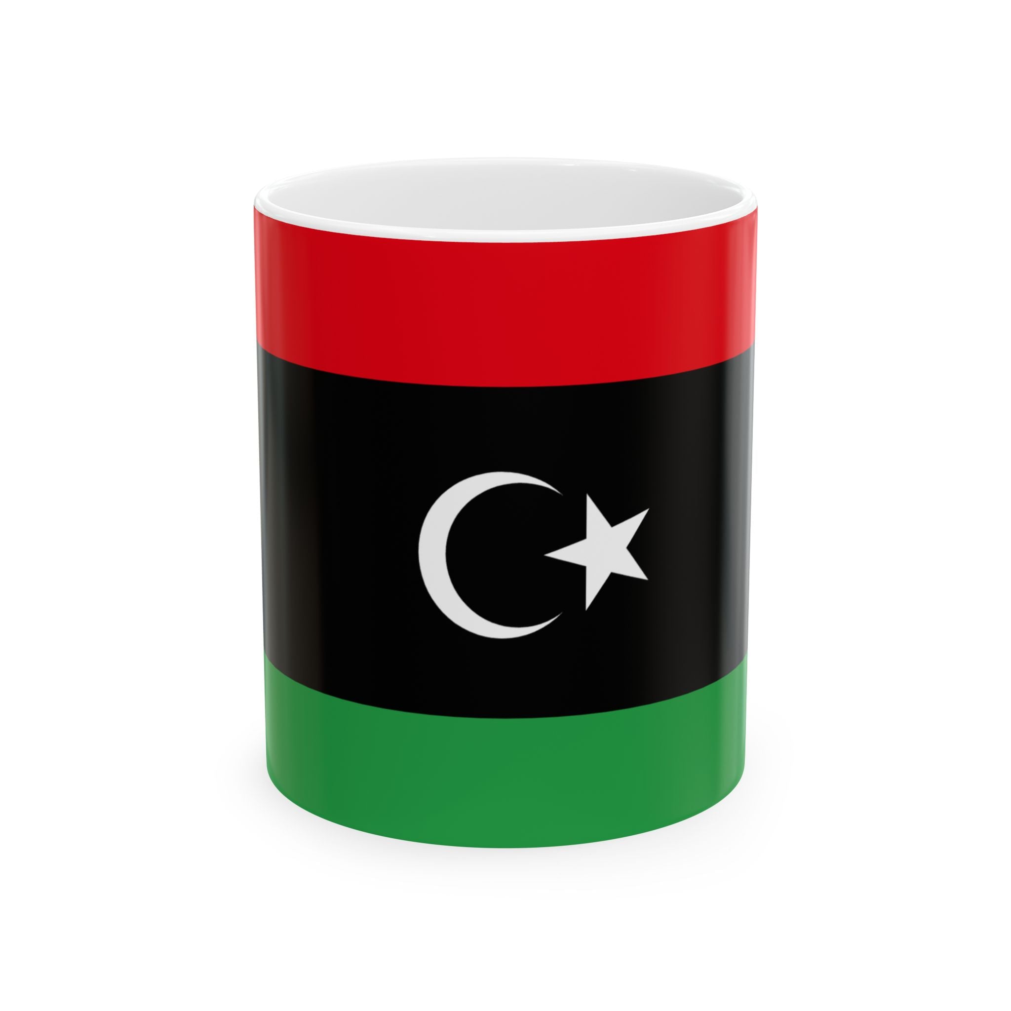 Libya Flag Mug | Patriotic Coffee Cup | Gift for Expats, Libya Heritage & Travelers