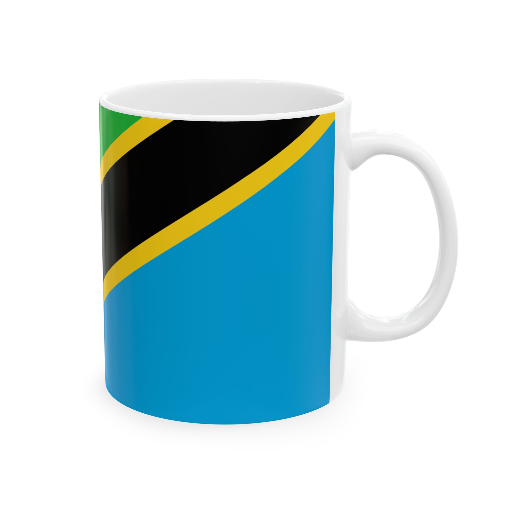 Tanzania Flag Mug | Patriotic Coffee Cup | Gift for Expats, Tanzania Heritage & Travelers