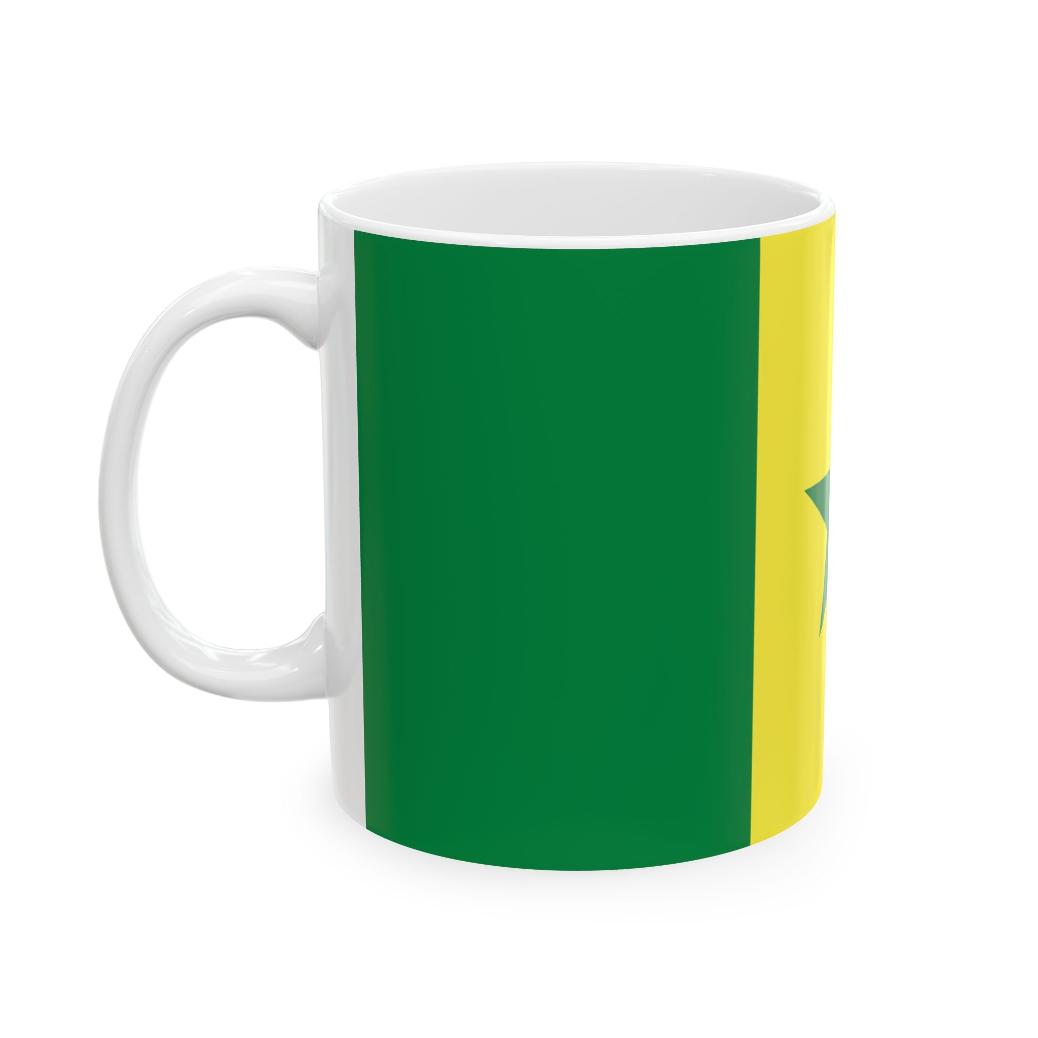 Senegal Flag Mug | Patriotic Coffee Cup | Gift for Expats, Senegal Heritage & Travelers