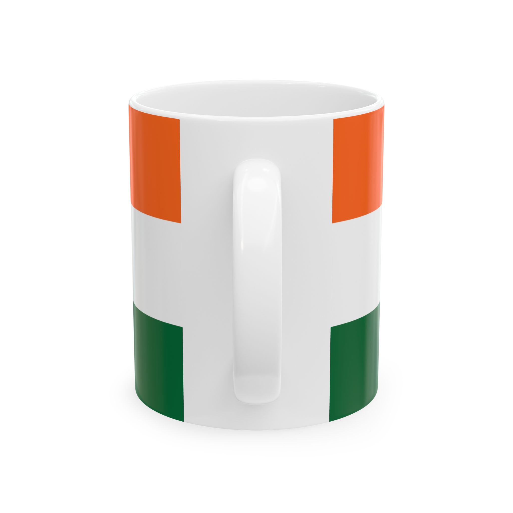 India Flag Mug | Patriotic Coffee Cup | Gift for Expats, India Heritage & Travelers