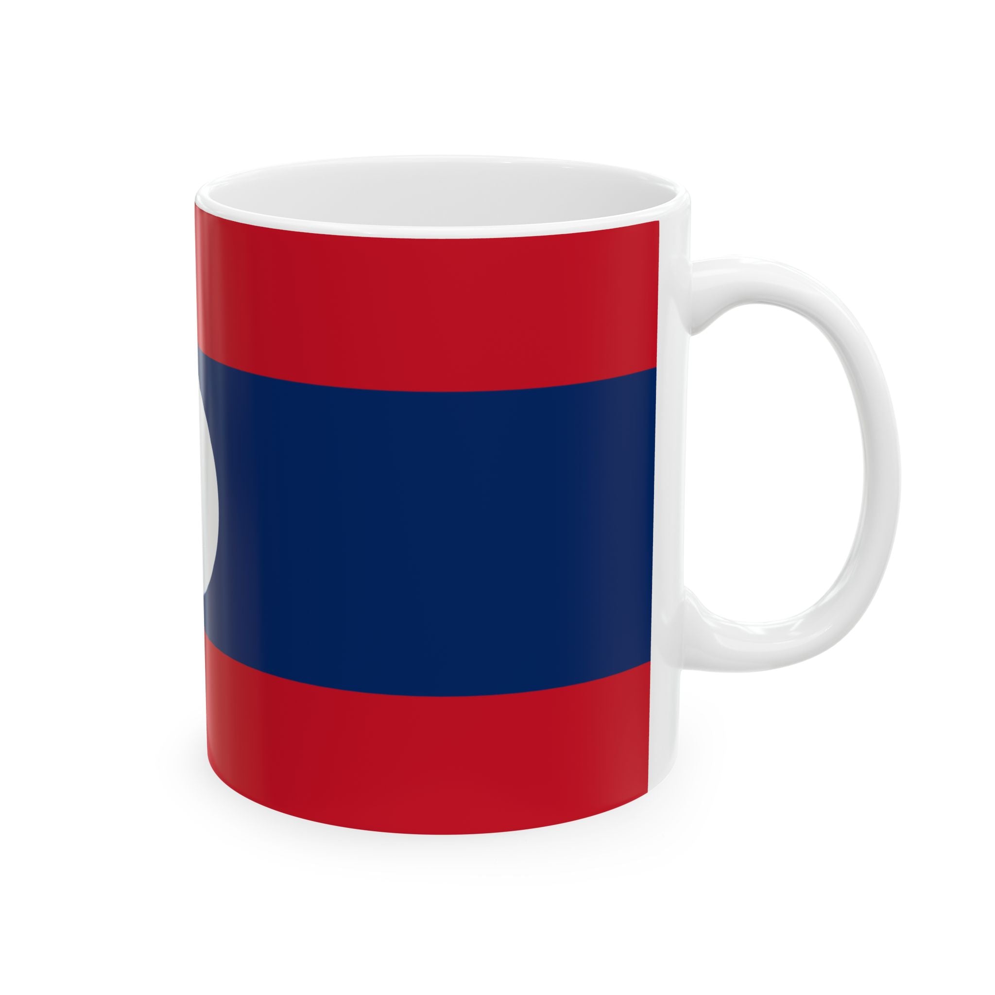Laos Flag Mug | Patriotic Coffee Cup | Gift for Expats, Laos Heritage & Travelers
