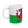 Wales Flag Mug | Patriotic Coffee Cup | Gift for Expats, Wales Heritage & Travelers