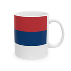 Serbia Flag Mug | Patriotic Coffee Cup | Gift for Expats, Serbia Heritage & Travelers