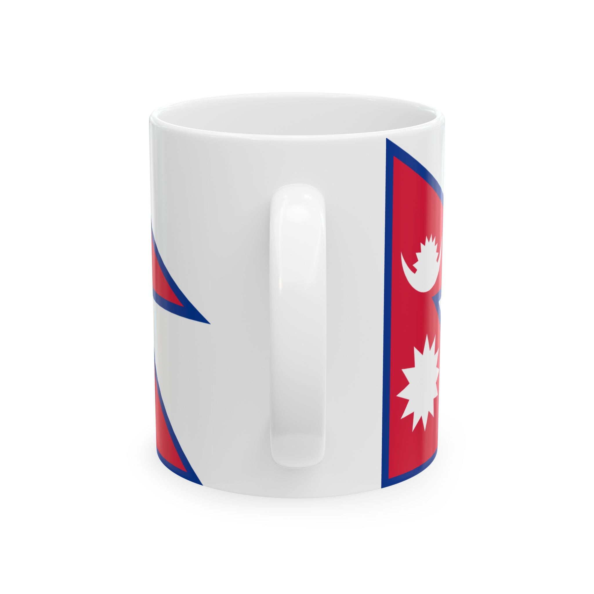 Nepal Flag Mug | Patriotic Coffee Cup | Gift for Expats, Nepal Heritage & Travelers