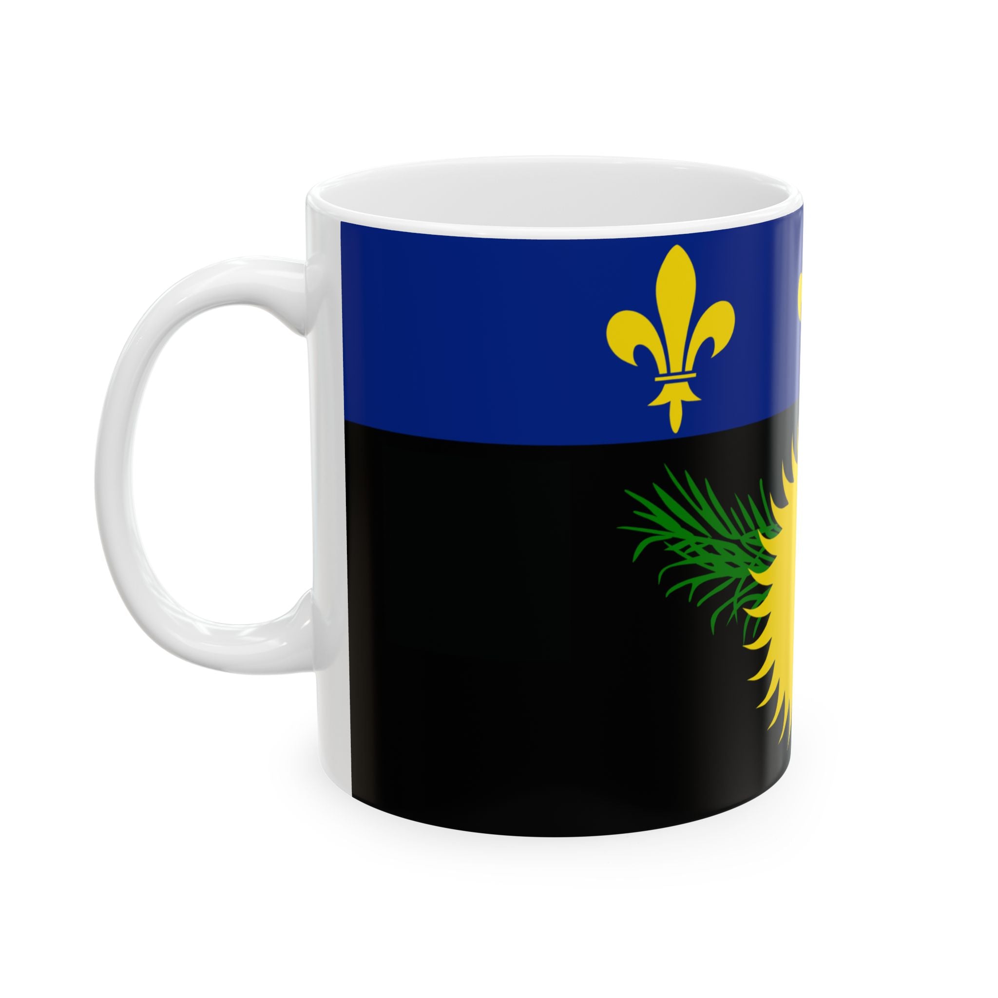 Guadeloupe Flag Mug | Patriotic Coffee Cup | Gift for Expats, Guadeloupe Heritage & Travelers