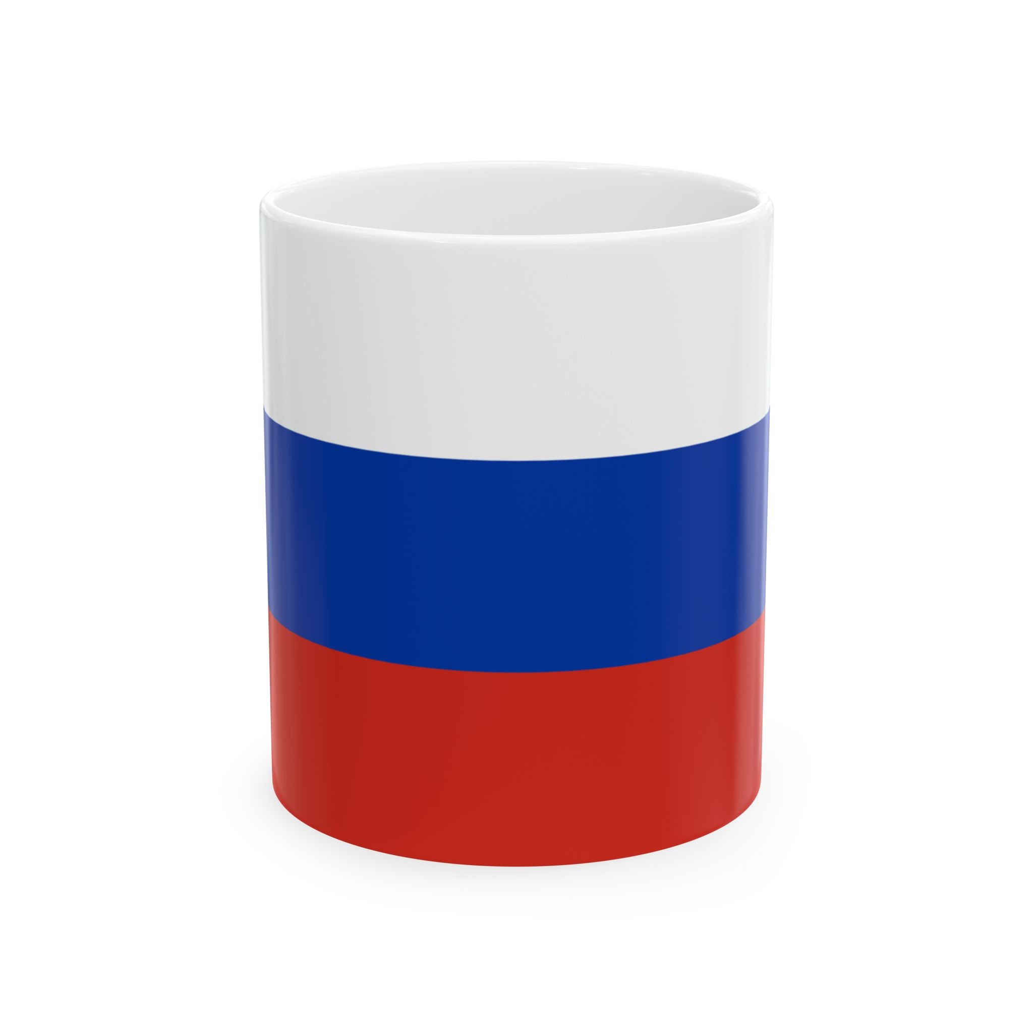 Russia Flag Mug | Patriotic Coffee Cup | Gift for Expats, Russia Heritage & Travelers